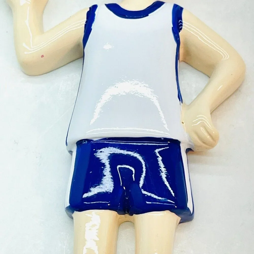 NEW Basketball Player Cute Boy Personalizable Blank Christmas Ornament By Polarx - Picture 4 of 8